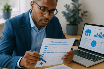 Professional illustration about easy way to sell