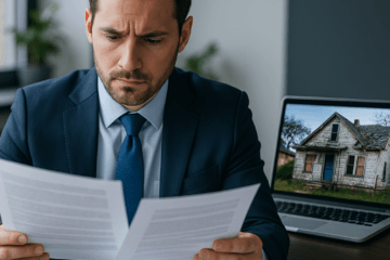 Professional illustration about home buyers for problem