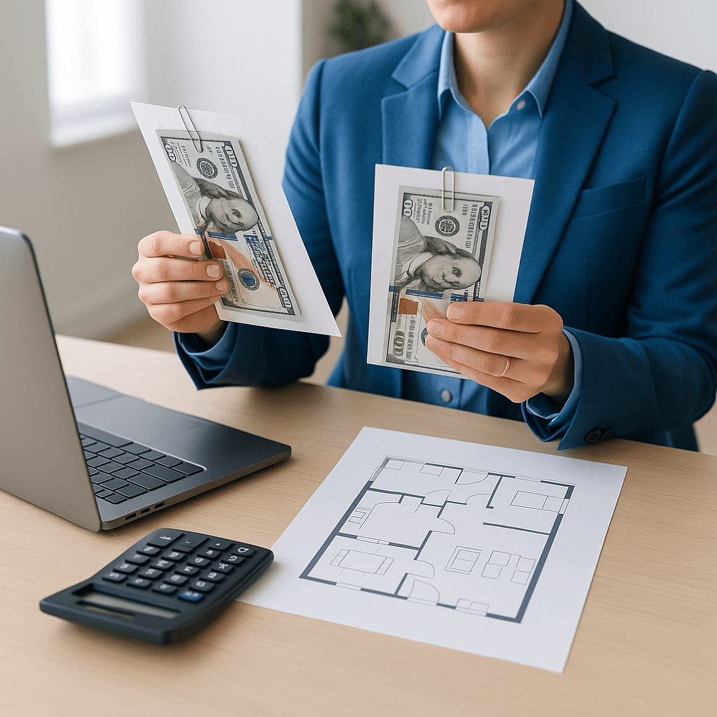 Professional illustration about sell my home for