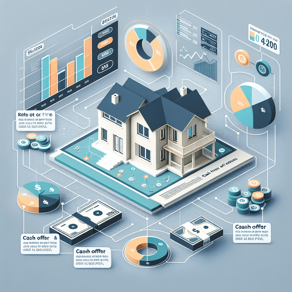 An illustrated diagram showing the key benefits and advantages of implementing cash offer for my property strategies effectiv