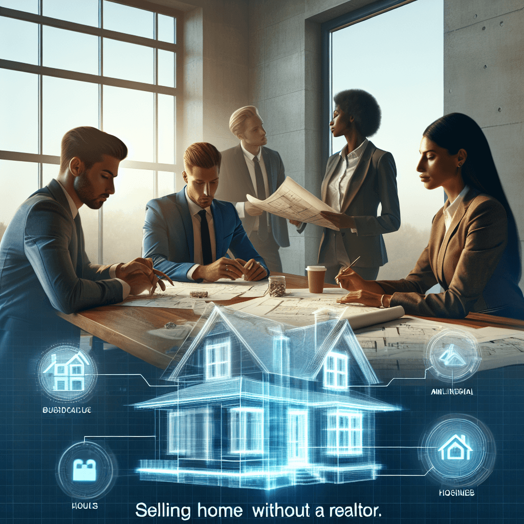 A step-by-step visual process guide demonstrating how fast home sale no realtor works with clear labeled stages