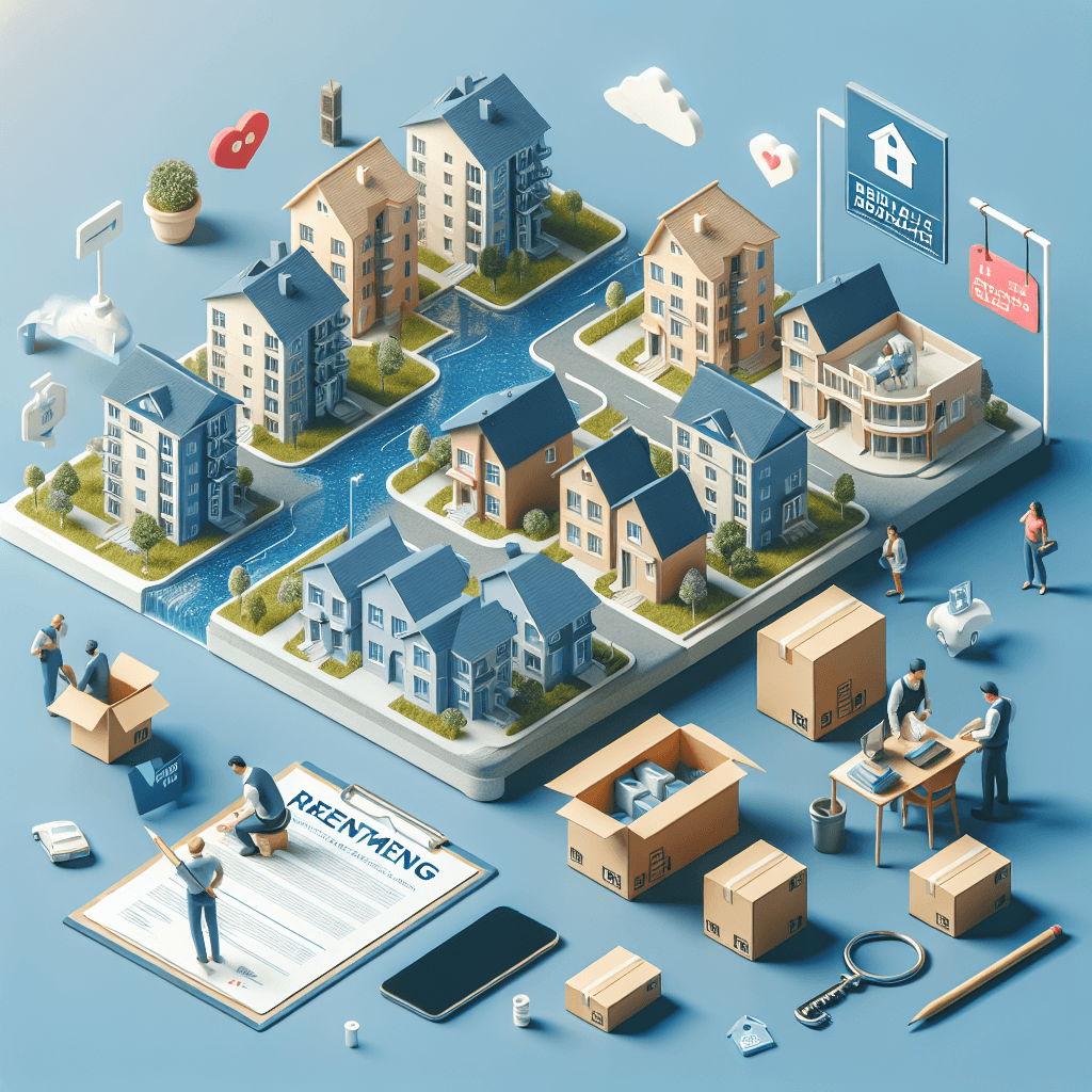 A professional team working on sell rental property quickly solutions in a modern office environment with natural lighting