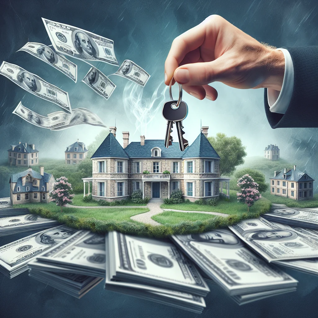 A step-by-step visual process guide demonstrating how sell inherited property for cash works