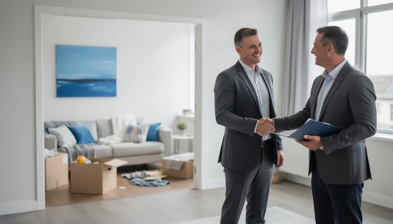 An illustrated diagram showing the key benefits of sell rental property with bad tenants quickly strategies