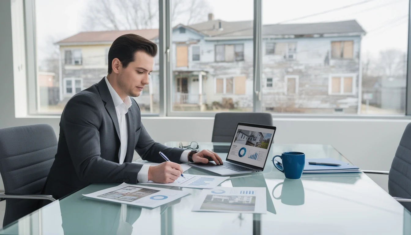 A summary infographic highlighting best practices for case studies selling distressed multi family homes