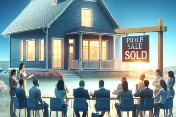 A professional team working on sell my property during foreclosure solutions in a modern office environment