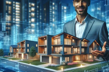 A professional team working on selling multi family property without repairs solutions in a modern office environment