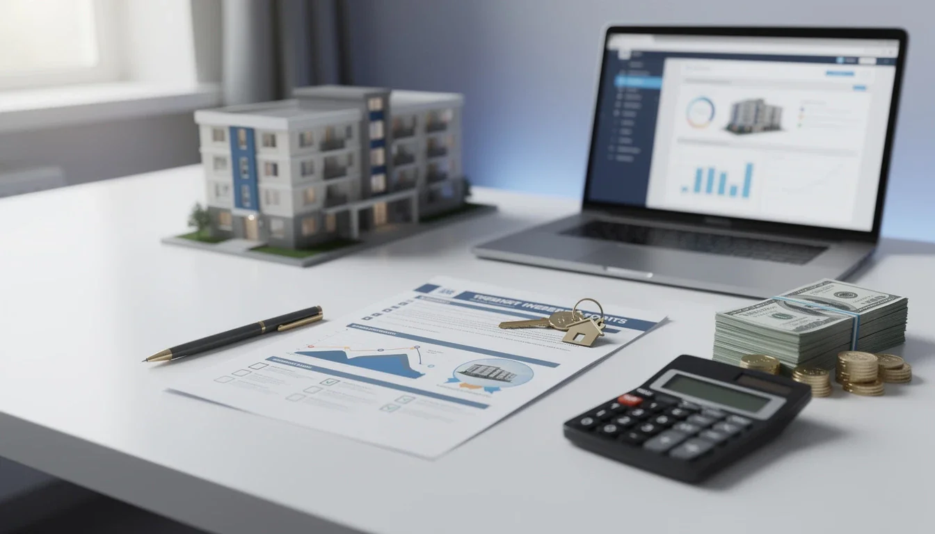 An illustrated diagram showing the key benefits of multi-family property document checklist cash sale strategies