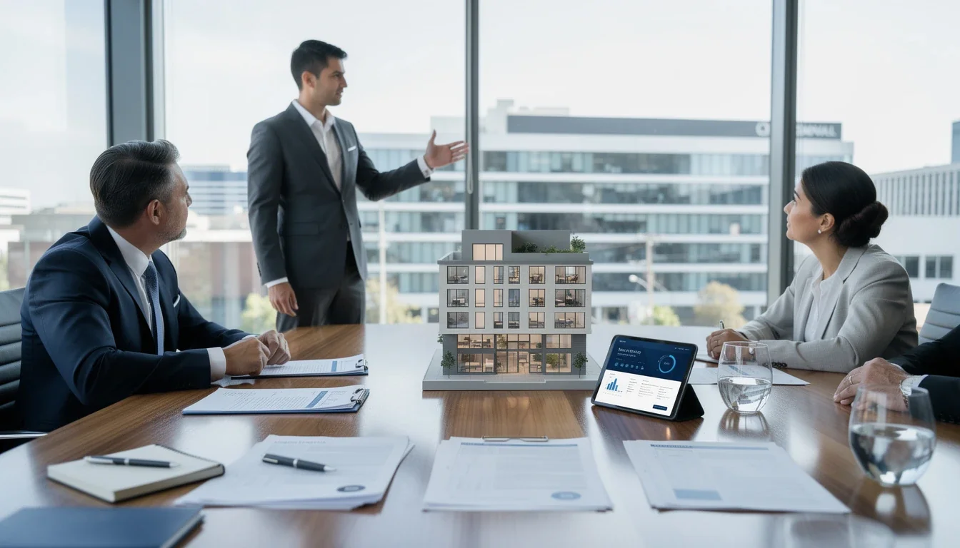 A summary infographic highlighting best practices for sell commercial property with leases intact