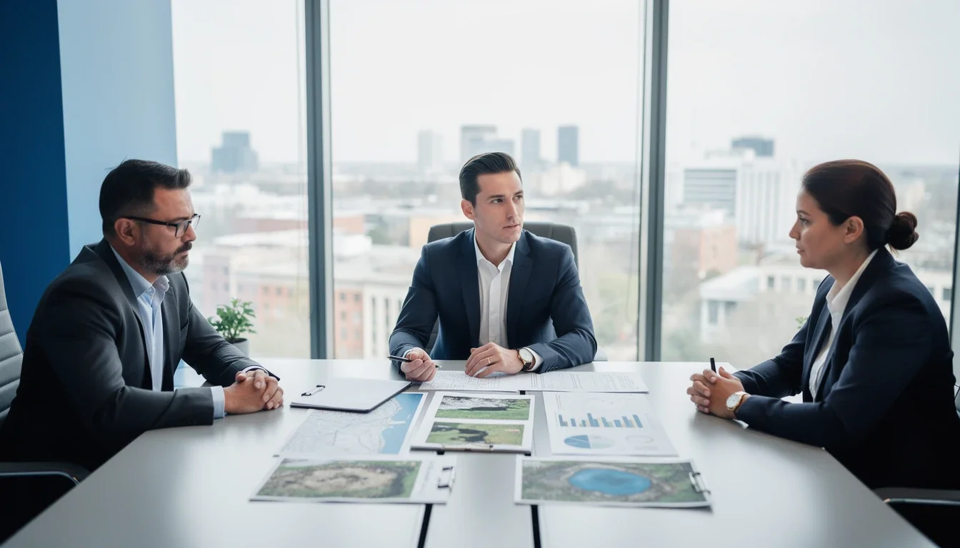 A summary infographic highlighting best practices for selling commercial property with environmental issues